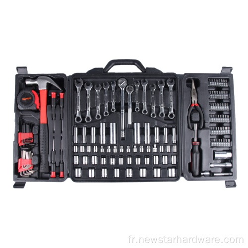 Ensemble d'outils 160pcs Kit d'outils de réparation automatique